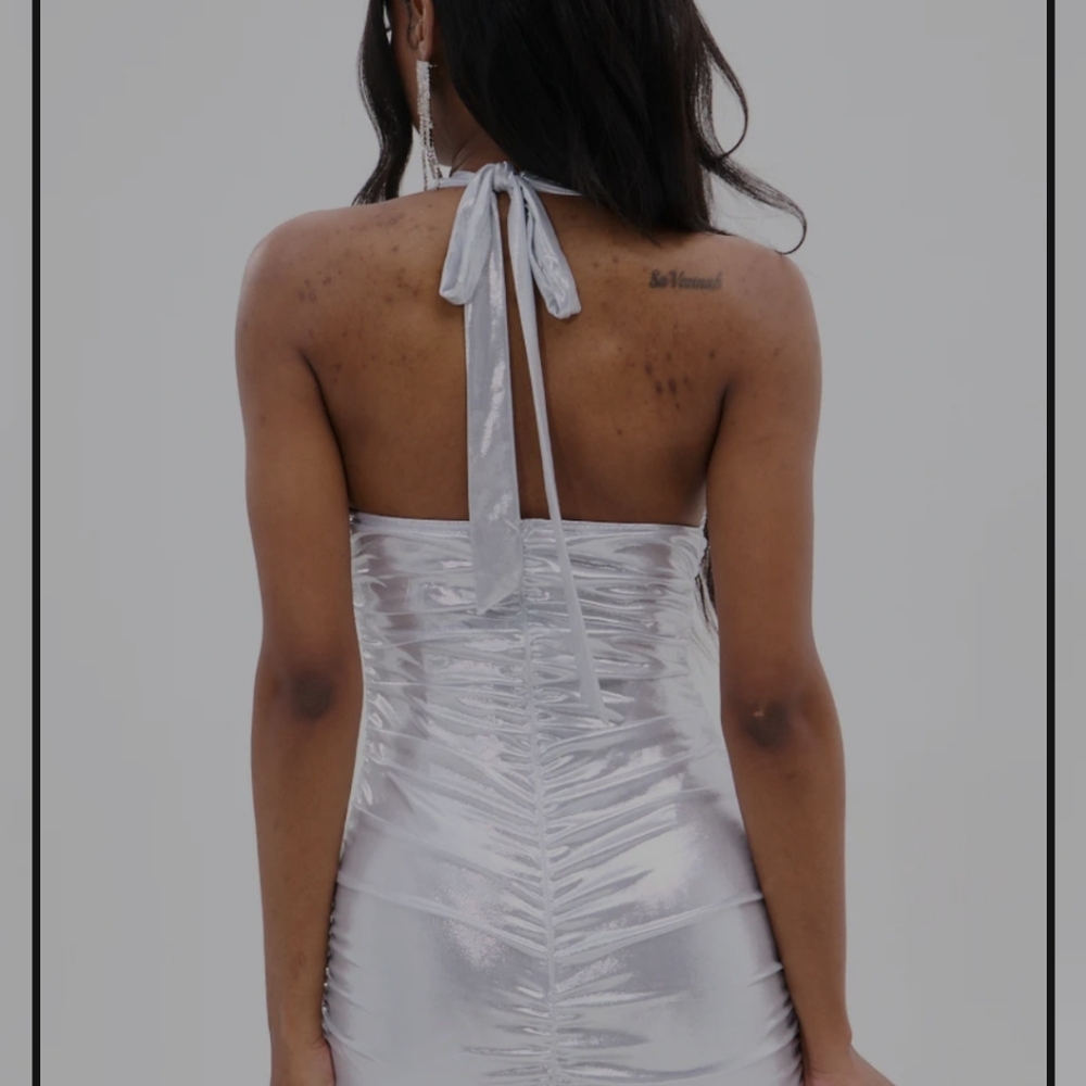 ALL EYES ON ME MINI DRESS - 1X